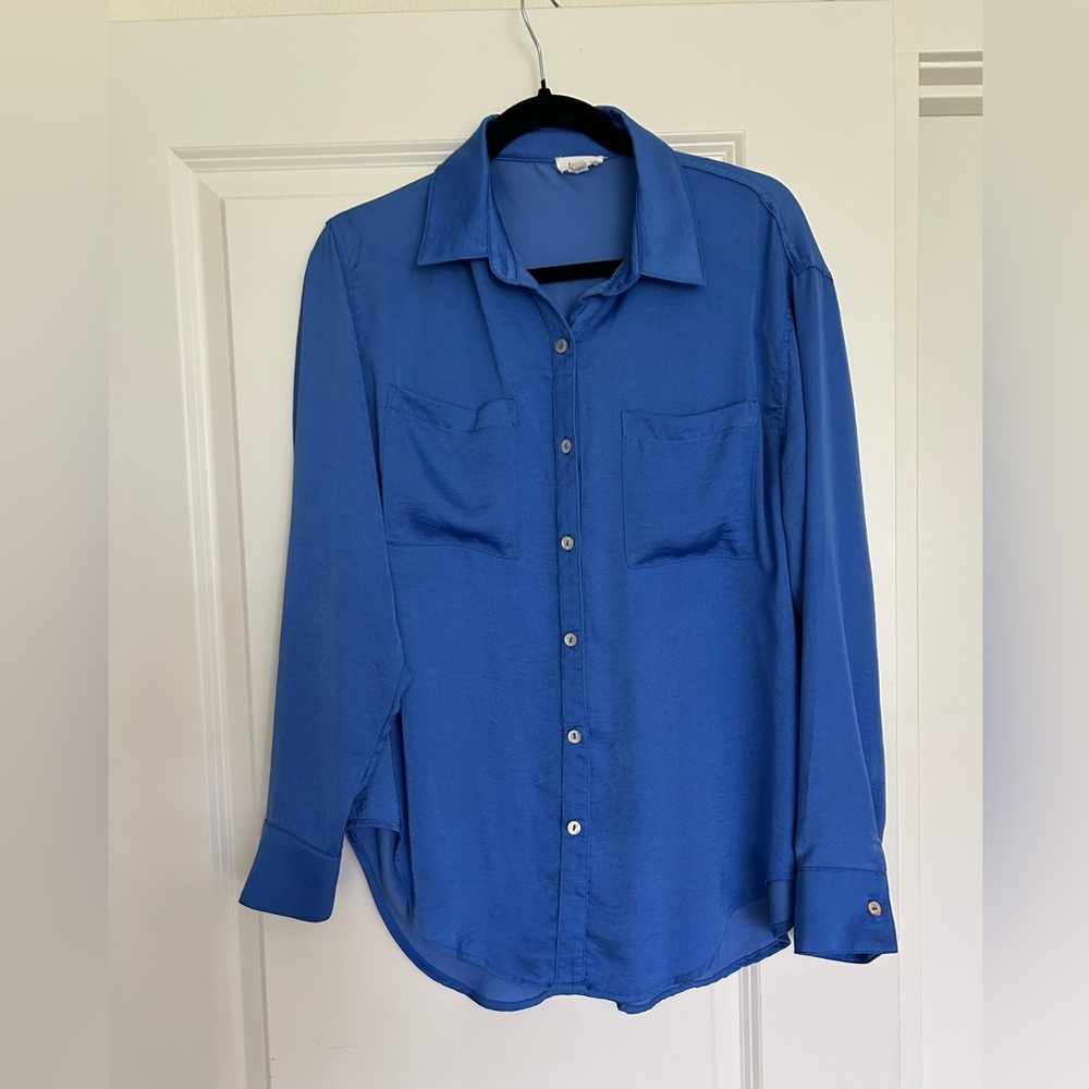 La Miel Vibrant Blue Shirt